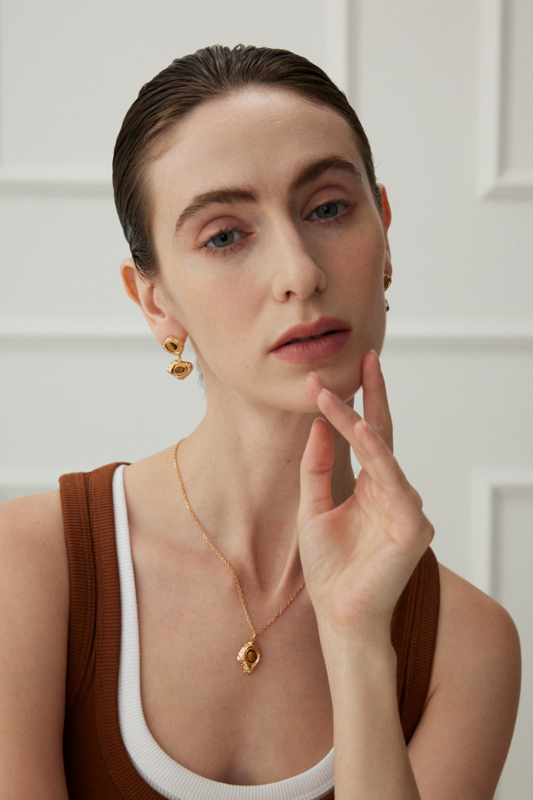 Tiger Eye Talisman Necklace