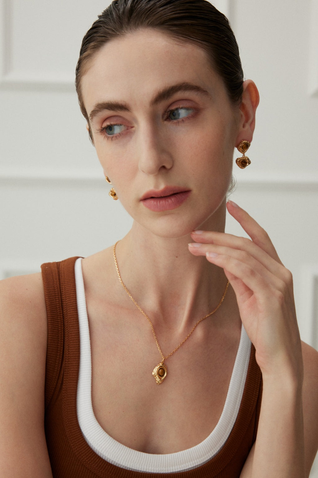Tiger Eye Talisman Necklace
