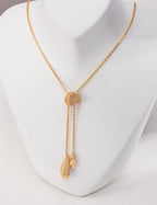 Geometric Drop Necklace