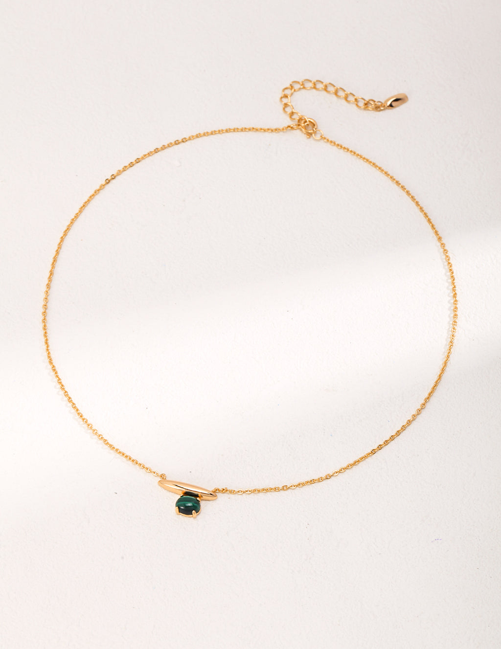 Azure Bar Pendant Necklace