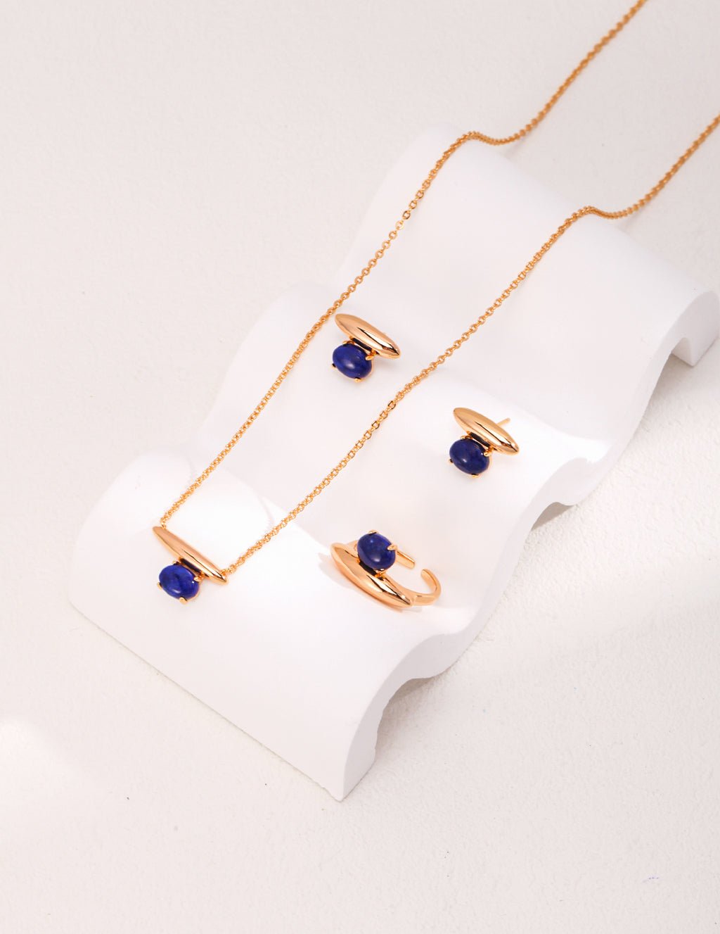 Azure Bar Pendant Necklace