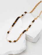 Terra Pearl Link Necklace