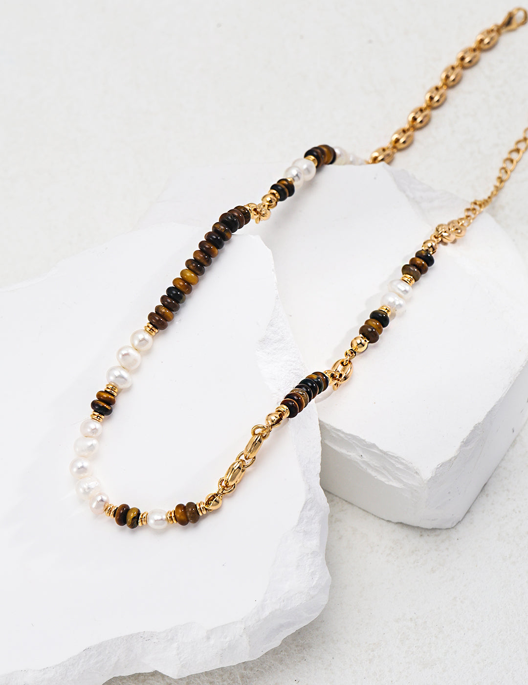 Terra Pearl Link Necklace