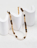 Terra Pearl Link Necklace