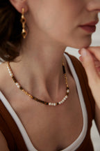Terra Pearl Link Necklace