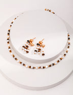Noir Beaded Necklace