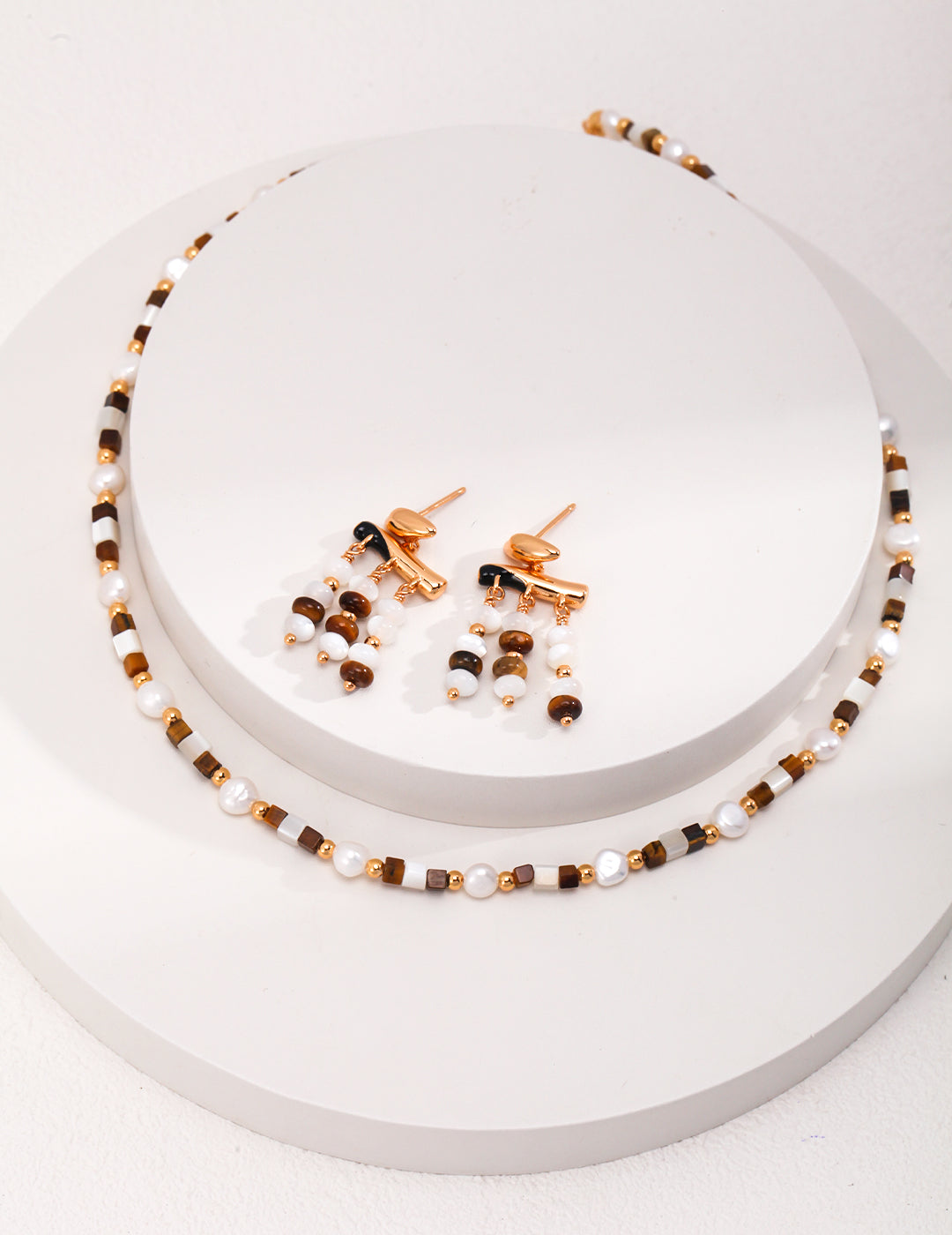 Noir Beaded Necklace