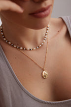 Noir Beaded Necklace