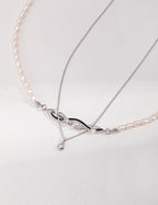 Bezel Crystal Pendant Necklace