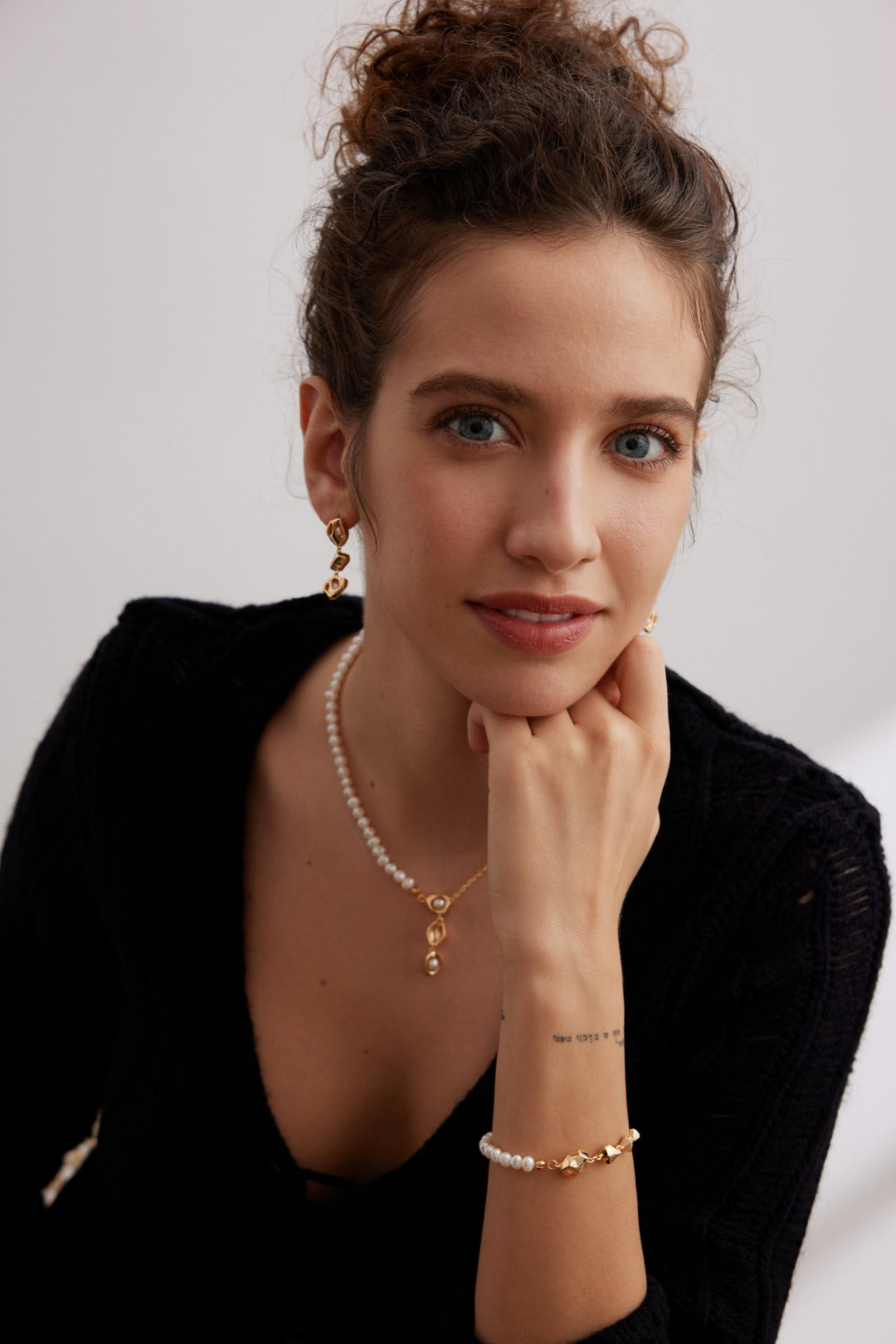 Pearl Mosaic Necklace