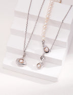 Pearl Mosaic Necklace