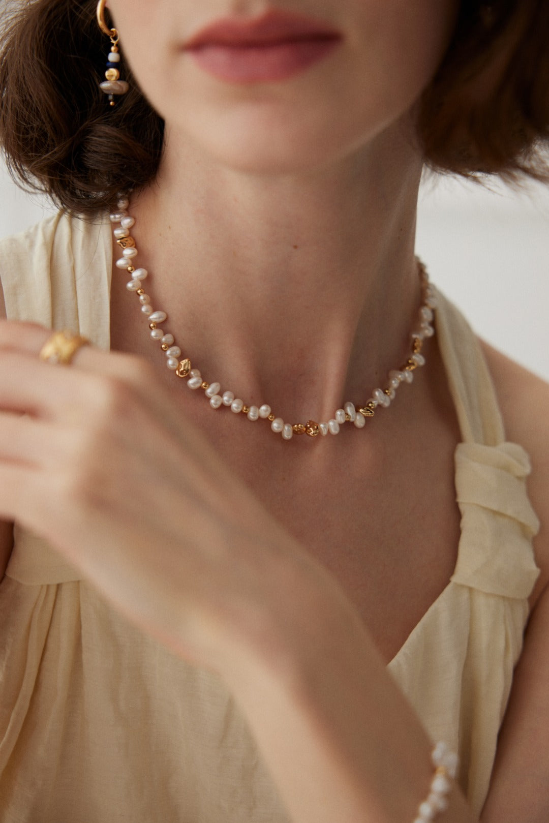 Lumi Baroque Pearl Necklace