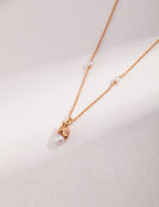Floating Pearl Necklace