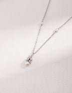 Floating Pearl Necklace