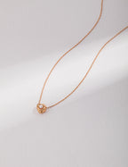 Petal Pearl Pendant Necklace