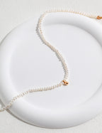 Nacre Droplet Pearl Necklace VIEW