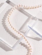 Nacre Double Pearl Necklace VIEW
