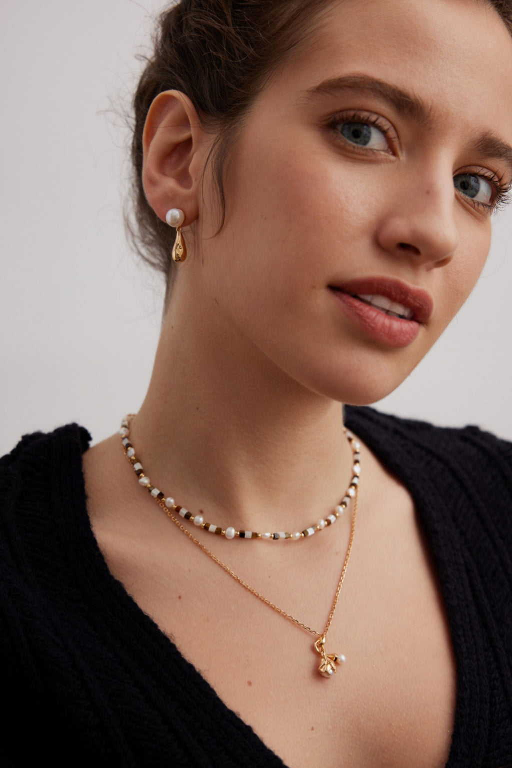 Nacre Bloom Pearl Necklace 5