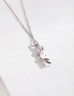 Nacre Vine Pendant Necklace 1