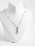 Nacre Vine Pendant Necklace 6
