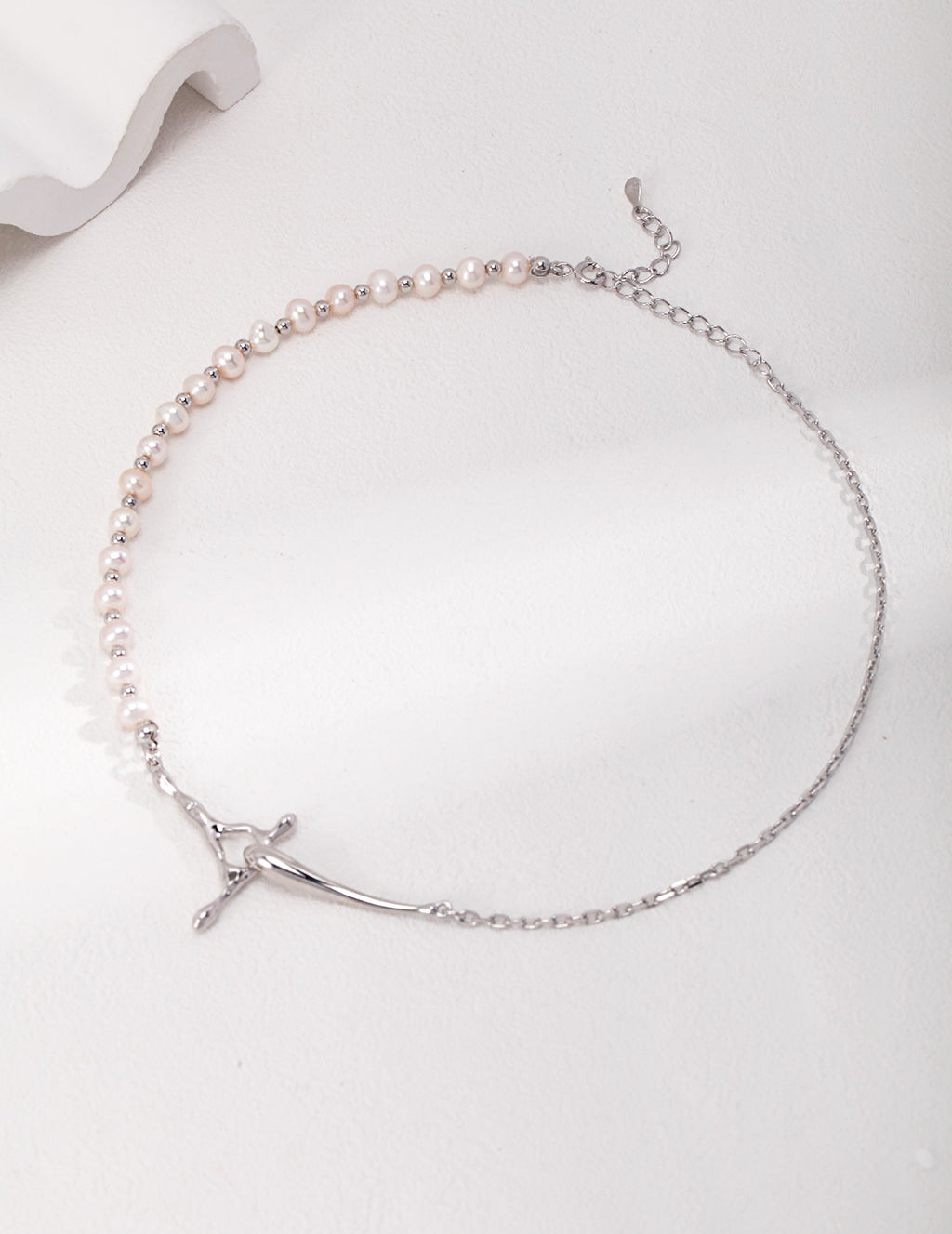 Celeste Pearl Star Necklace 1