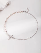 Celeste Pearl Star Necklace 1