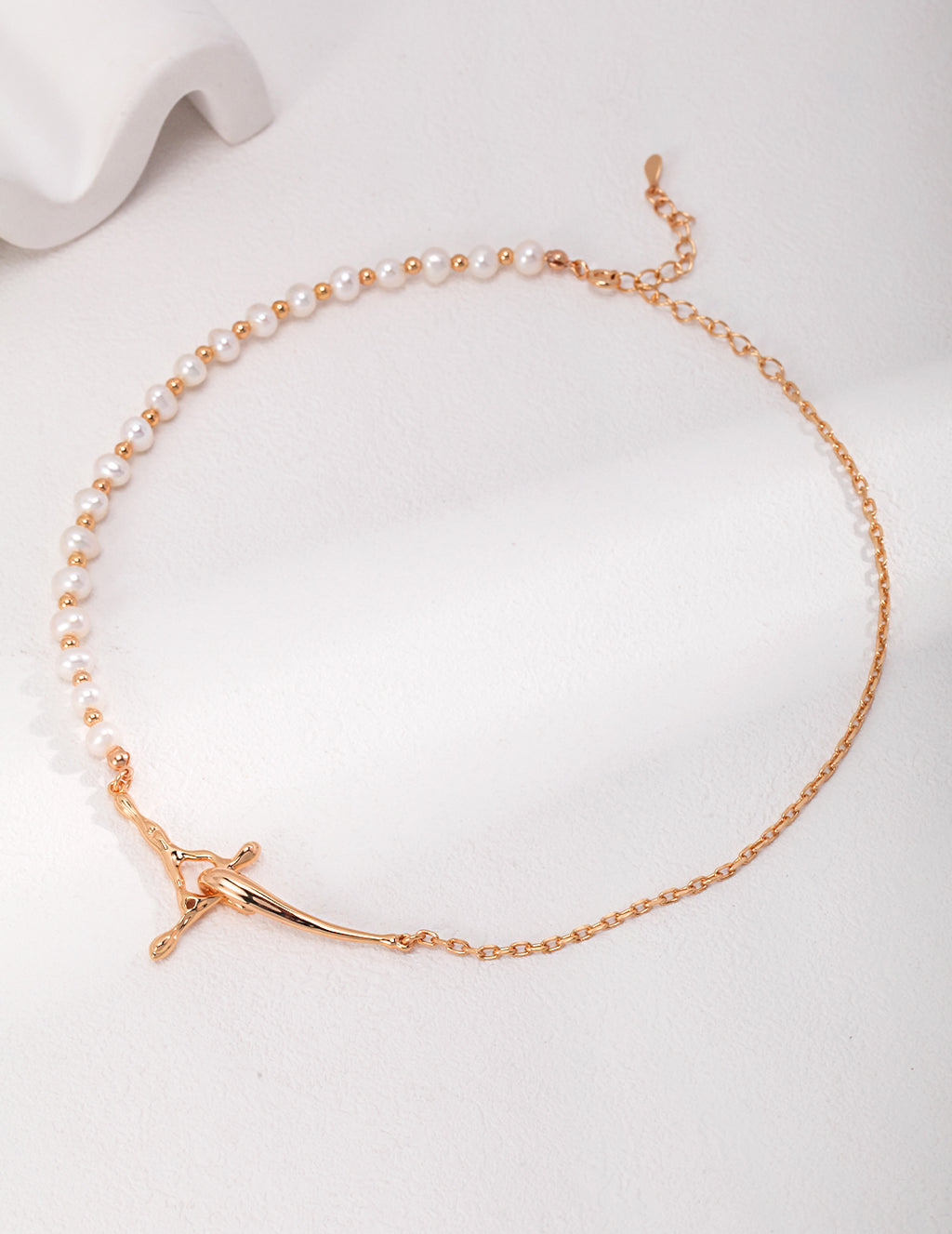 Celeste Pearl Star Necklace 3